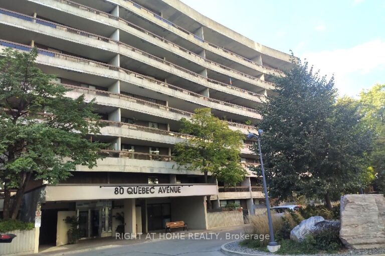 For Sale: 80 Quebec Avenue 607, Toronto W02, ON M6P 4B7, Toronto W02, ON