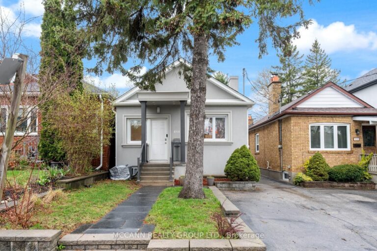 For Lease: 414 Northcliffe Boulevard MAIN, Toronto C03, ON M6E 3L2, Toronto C03, ON