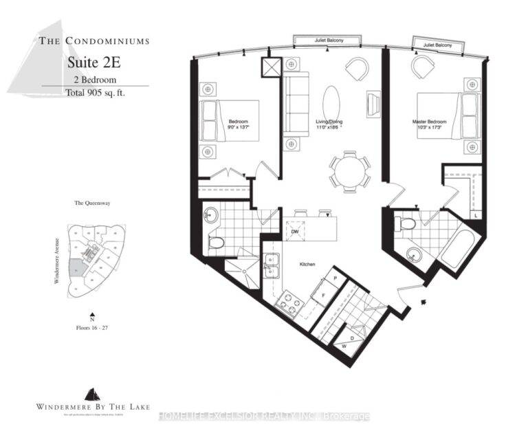 For Sale: 15 Windermere Avenue 2411, Toronto W01, ON M6S 5A2, Toronto W01, ON