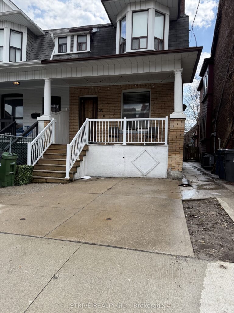 For Lease: 23 Burnfield (Lower) Avenue, Toronto W02, ON M6G 1Y4, Toronto W02, ON