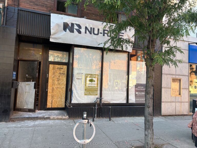 For Lease: 572 College Street, Toronto, ON M6G 1B3, Toronto C01, ON