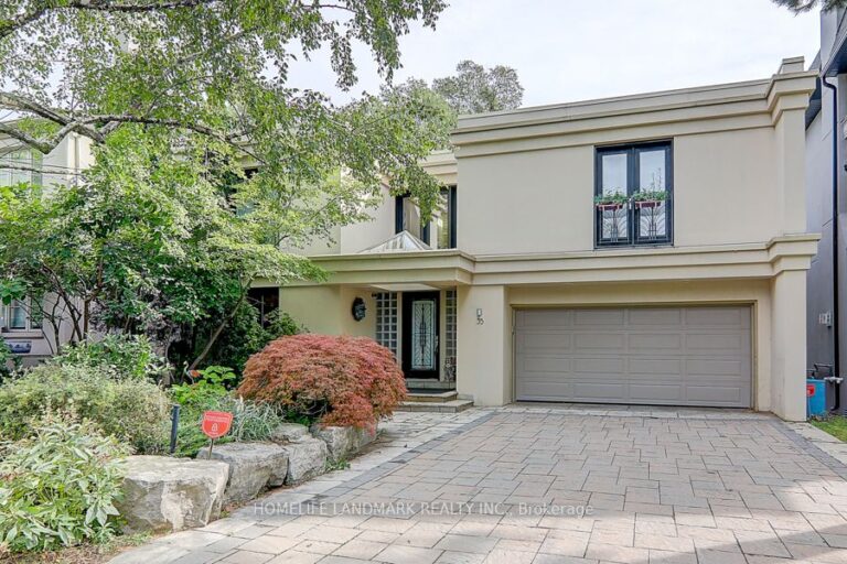 For Sale: 35 Gardiner Road E, Toronto, ON M5P 3B6, Toronto C03, ON