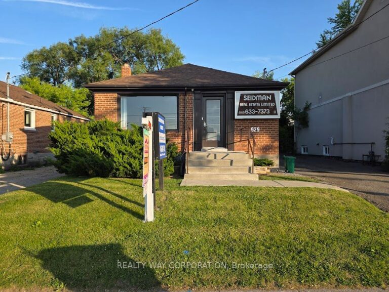 For Lease: 629 Sheppard Avenue W, Toronto, ON M3H 2S3, Toronto C06, ON