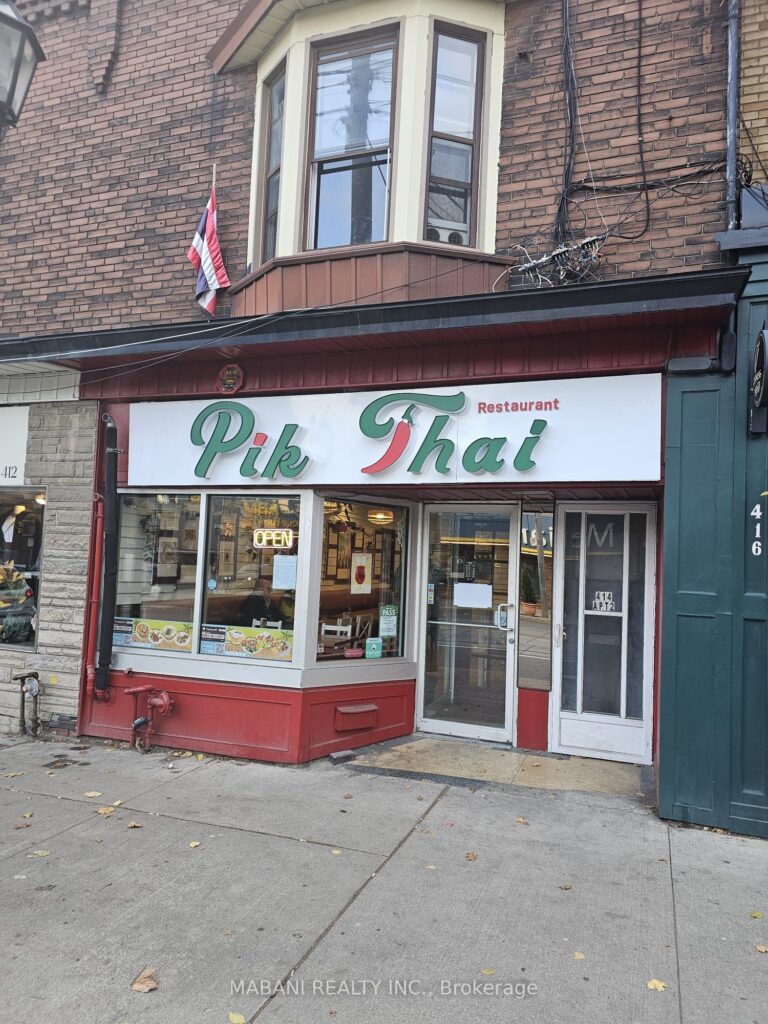 For Sale: 414 Roncesvalles Avenue, Toronto, ON M6R 2N2, Toronto W01, ON