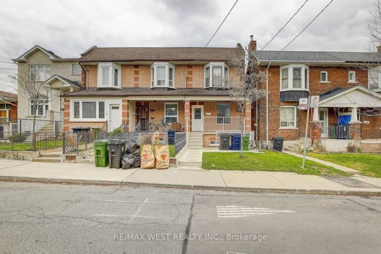 For Sale: 231 Rosemount Avenue, Toronto, ON M6H 2N2, Toronto W03, ON